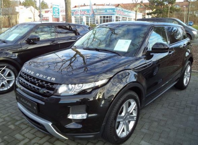 Left hand drive LANDROVER RANGE ROVER EVOQUE 2.2 TD4 DYNAMIC